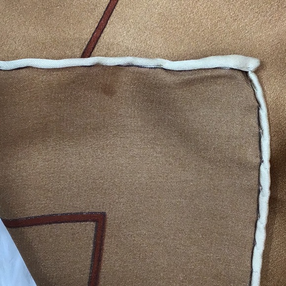 Vintage copper sunburst scarf - Picture 8 of 12